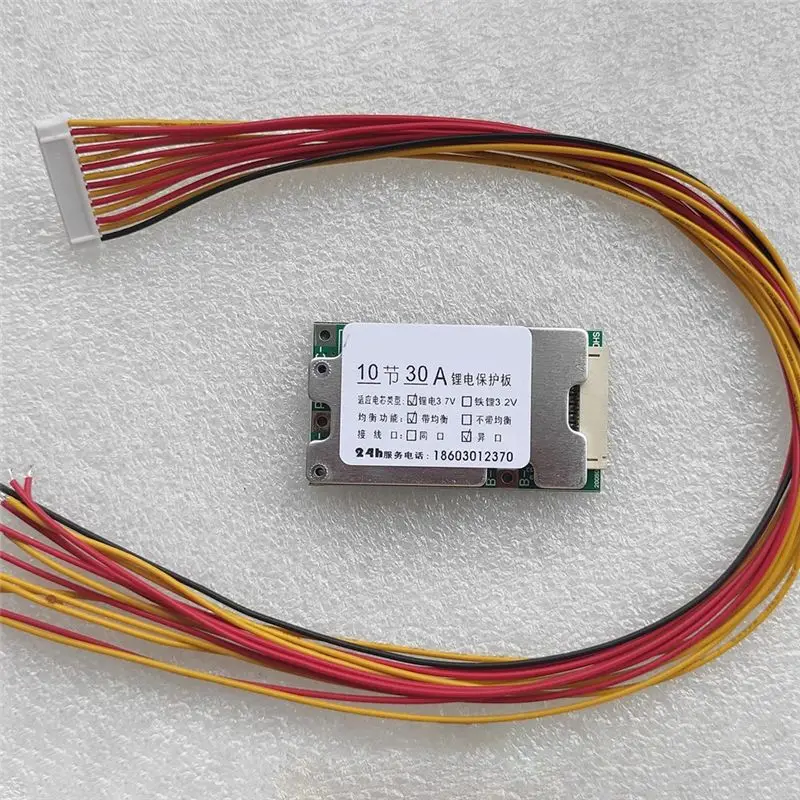 a65i-10s-36v-30a-バッテリー保護ボード-リチウムイオン電池-18650-バッテリー保護-bms-pcb-ボード