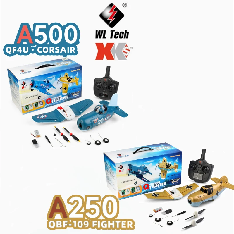 

WLtoys F4U A500 4Ch 6G/3D трюковый самолет шестиосевой стабилизирующий самолет с дистанционным управлением электрический радиоуправляемый самолет дрон уличные игрушки