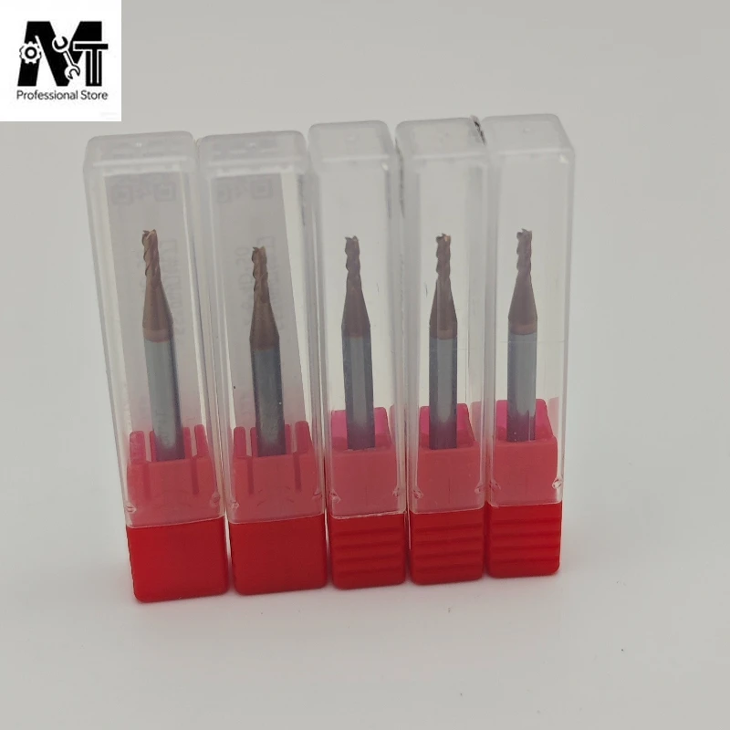 5pcs A5/A7/A9/SEC-E9/E9z/Alpha/Beta End Milling Cutter in Carbide 2*6*4D*50  Good Quality