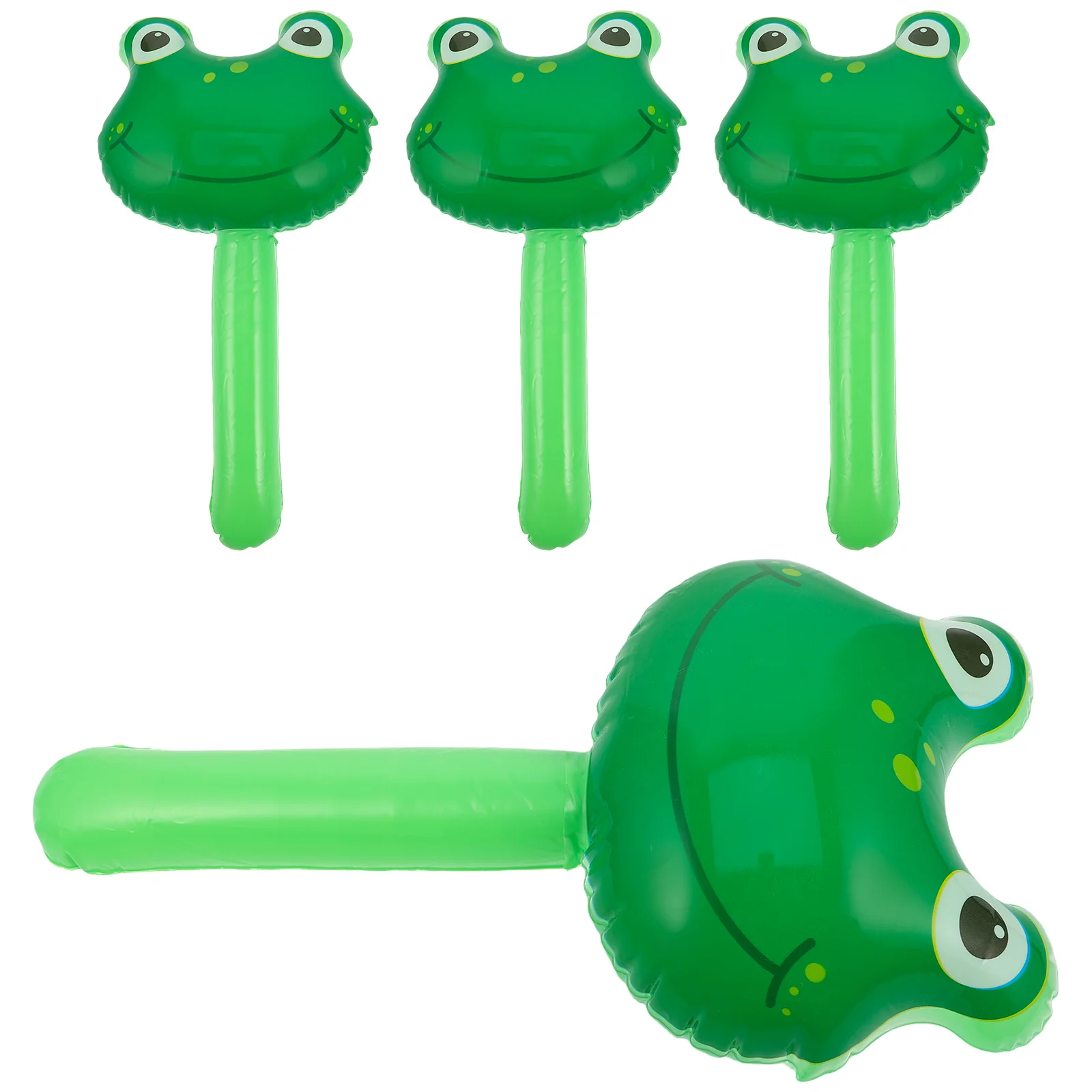 

4Pcs Inflatable Hammer Children Toys Lightweight Portable Birthday Party Favors Animal Balloons Toy Hammers Blow Up Stick