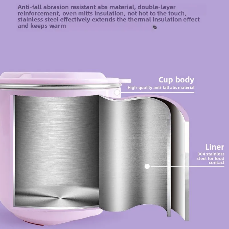 سانريو هالو كيتي كارتون كورومي ماي ميلودي سينامورول كوب حليب لطيف من الفولاذ المقاوم للصدأ طبقة مزدوجة قابلة للإزالة ومضادة للحرق كاواي #4