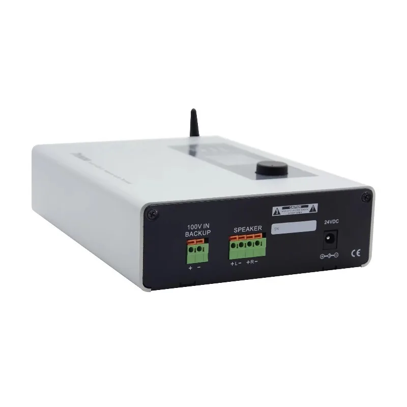 IP-9611AO(T) III IP Network PA System Power Backup IP Terminal Network Audio Wall Terminal Supports SIP ONVIF Protocol