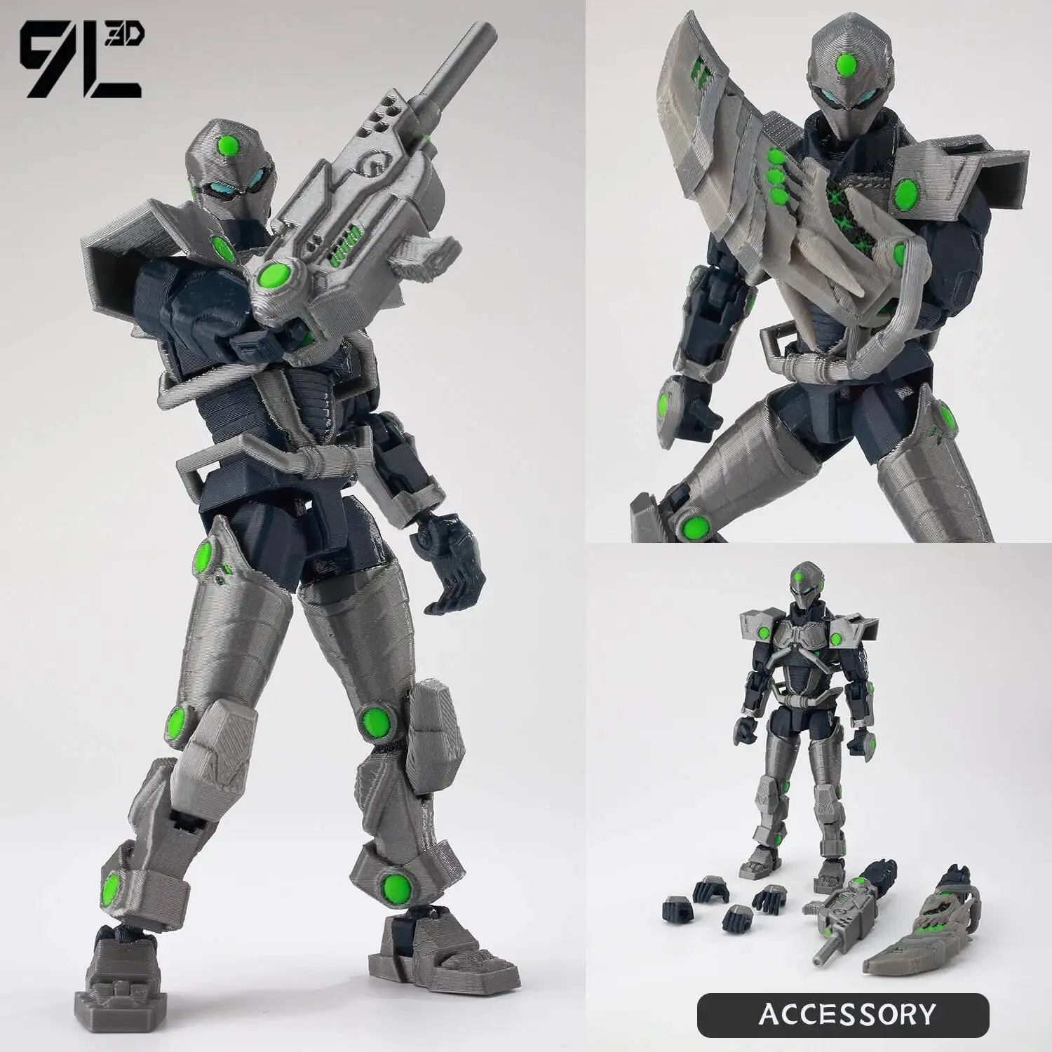 9L3D Printe Dummy13 T13 Onverslaanbare Mark Grayson Bulletproof Mark Grayson Action Figure Anime Collectible Model Speelgoed Voor Kinderen Gift - afbeelding 1