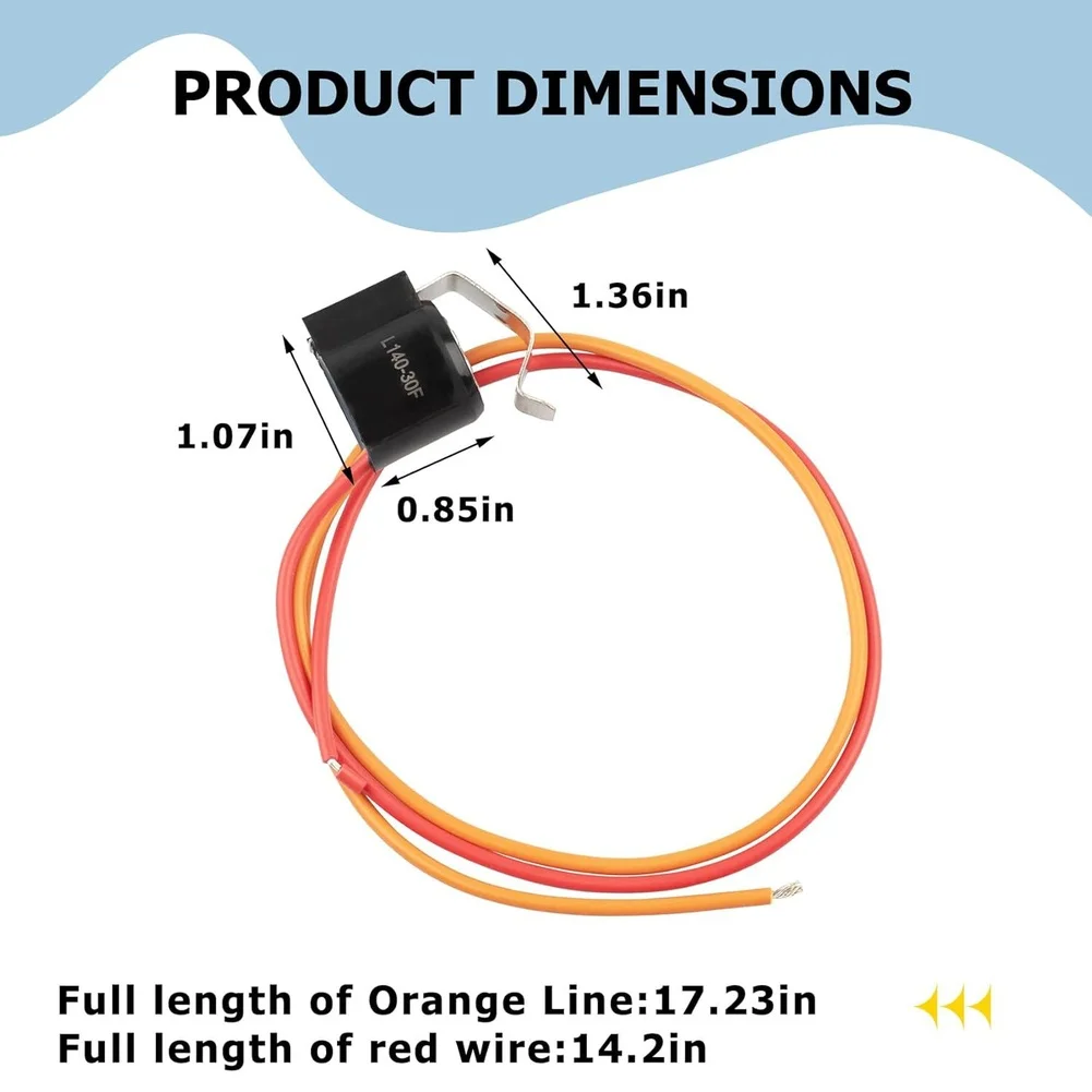 Defrost Thermostat for GE Refrigerators WR50X10108 AP5712605 Direct Replacement Compatible with Various Models