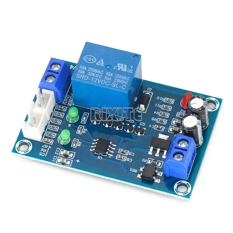 XH-M203 Controller วาล์วควบคุมระดับน้ำอัจฉริยะลูกลอยแท๊งค์เติมน้ำอัตโนมัติสำหรับแท้งน้ำห้องน้ำชักโครกบ่อปลาปั้มน้ำมัน Controller น้ำระดับระดับน้ำปั๊ม12V เอาท์พุทรีเลย์