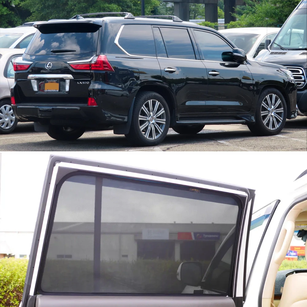 

For Lexus LX570 2016-2021 Magnetic Sun Shade Car Sun Visor Front Windshield Curtains Summer Window Sunshade Auto Accesorries