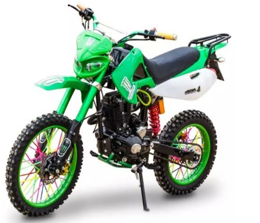 

Big Wheel Dirt Pit Bike 4 Stroke 150cc Dirt Bike Air-Cooled Gasoline Motorcycles with Kick Electric Start Off Road Motos