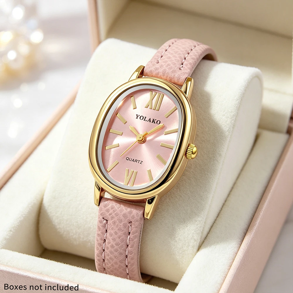 1-piece ladies' quartz watch, small and cute, no box included