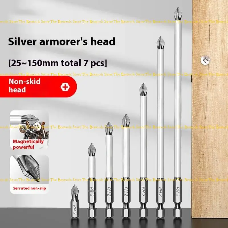 12PF MultiFunction Power Screwdriver Bit 6.35mm Shank Design S2 Alloy Steel for Home Repair Professional Assembly