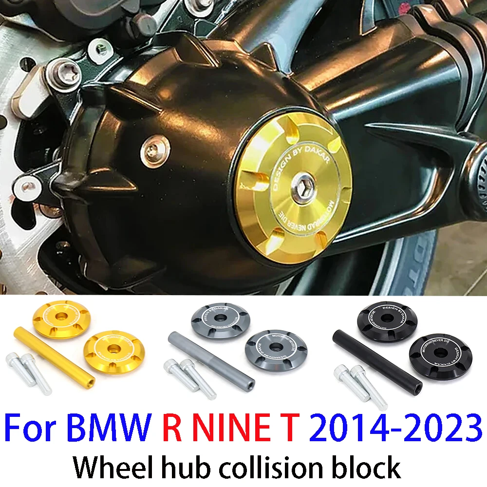 

For BMW R NINE T Scramble RNINET Pure Racer Urban G S Motorcycle Wheel Hub Anti-Collision Block Rear Axle Fork Crash Slider