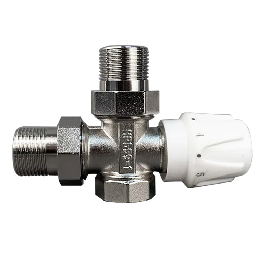 Copper Valve Manual Thermostatic Valve Heating Control DN20 Size G3 4 Thread Type Manual Actuation Normal Pressure