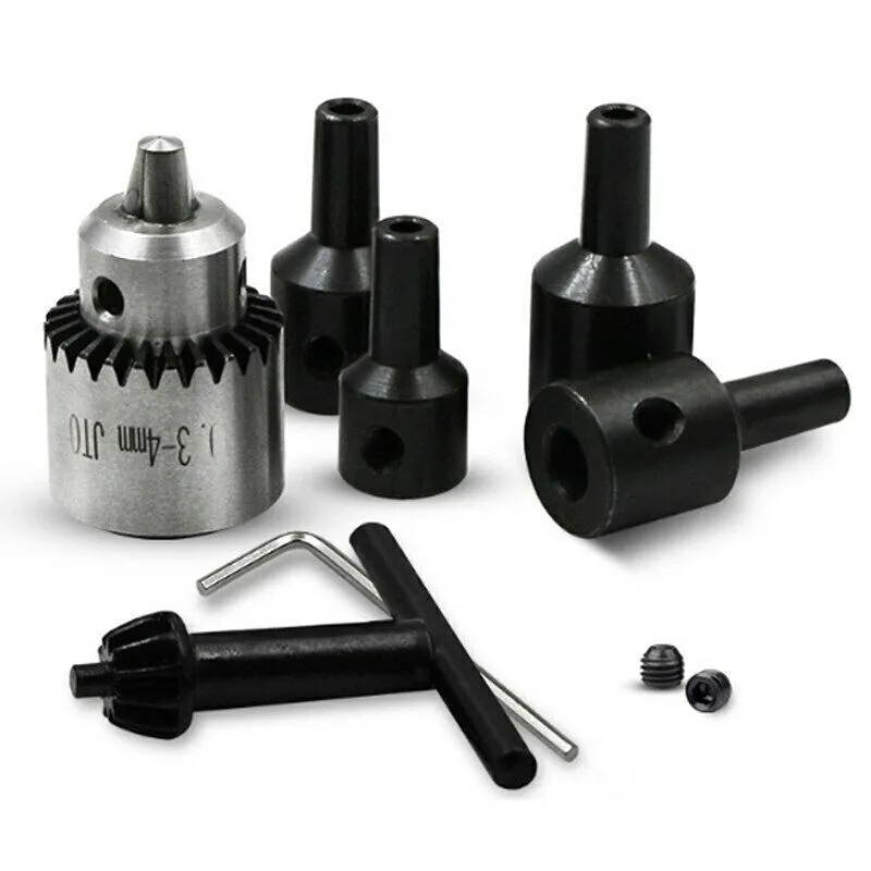 Mini Drill Chuck Key 0 3 4mm JTO Taper Mounting Lathe Chuck PCB Drilling Machine, Perfect Tool for Hobbyists and DIY Enthusiasts