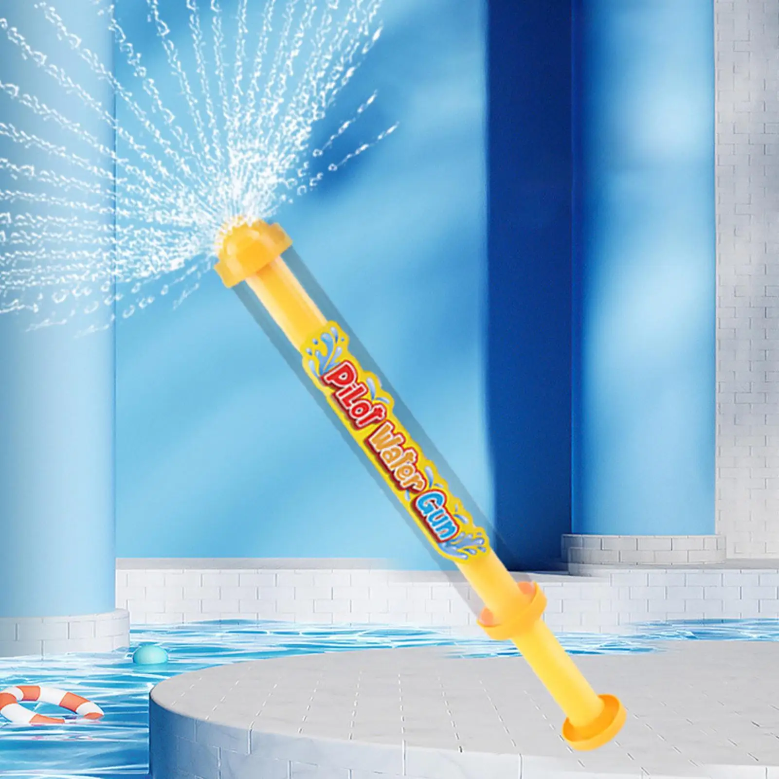 Fuego de agua en aerosol, estilo romántico de fuegos artificiales, juguete de pulverización de agua, juego de salpicaduras de clima caliente de verano para niños, adolescentes, adultos y niños