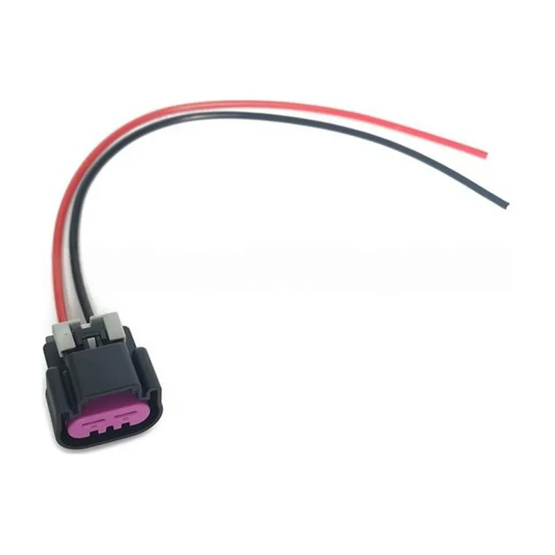 AS57-For Cadillac GMC 13580874 PT2649 2Pcs Electric Cooling Fan Switch Relay Wiring Harness Connector Pigtail Plug