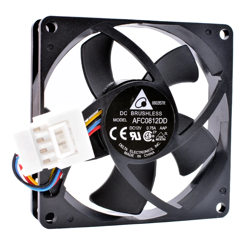 

AFC0812DD 8cm 80mm fan 8020 DC12V 0.75A Server large air volume cooling fan