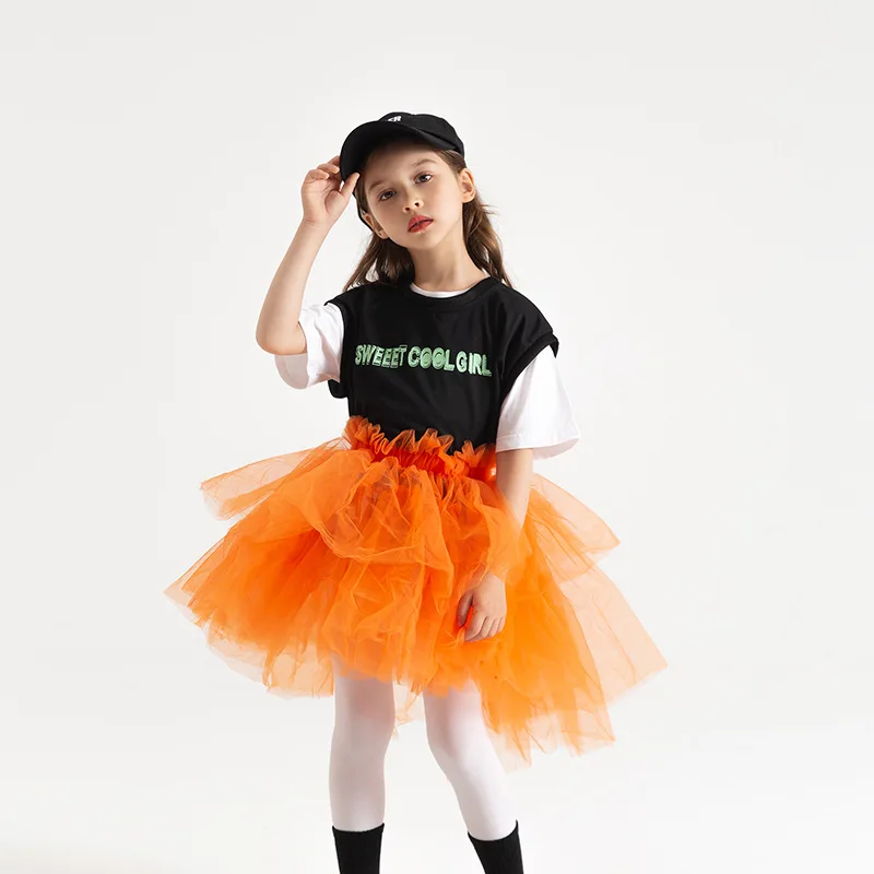 Mädchen Tutu Röcke Prinzessin Mesh neue Kinder flauschigen Rock Mode vier Jahreszeiten Ballkleid Kinder rock