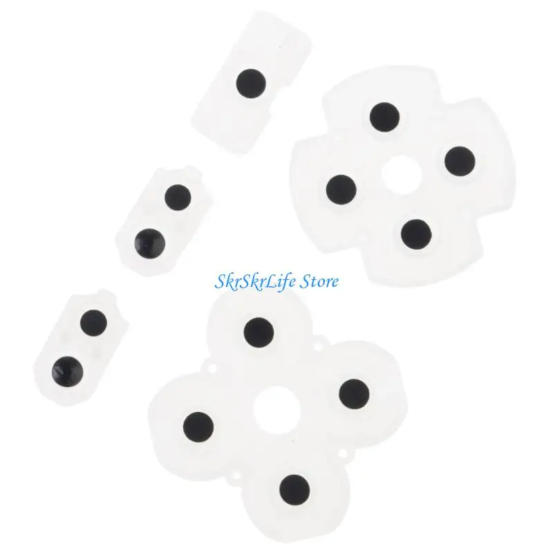 

E65E Silicone Conductive Buttons D-pad for JDS-050 D Pads Repair Parts