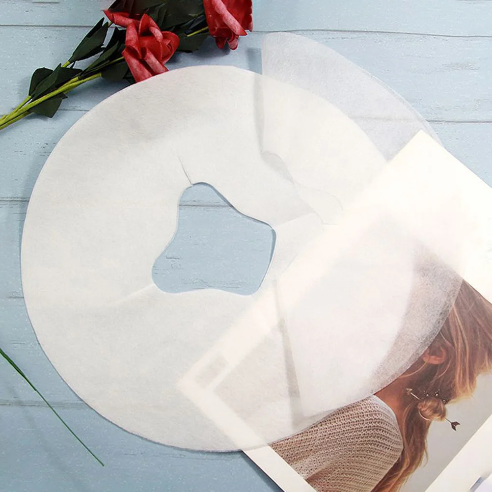 

Disposable Massage Headrest Pad 200Pcs Face Pillow Cover SPA Cushion for Beauty .5x28.5cm