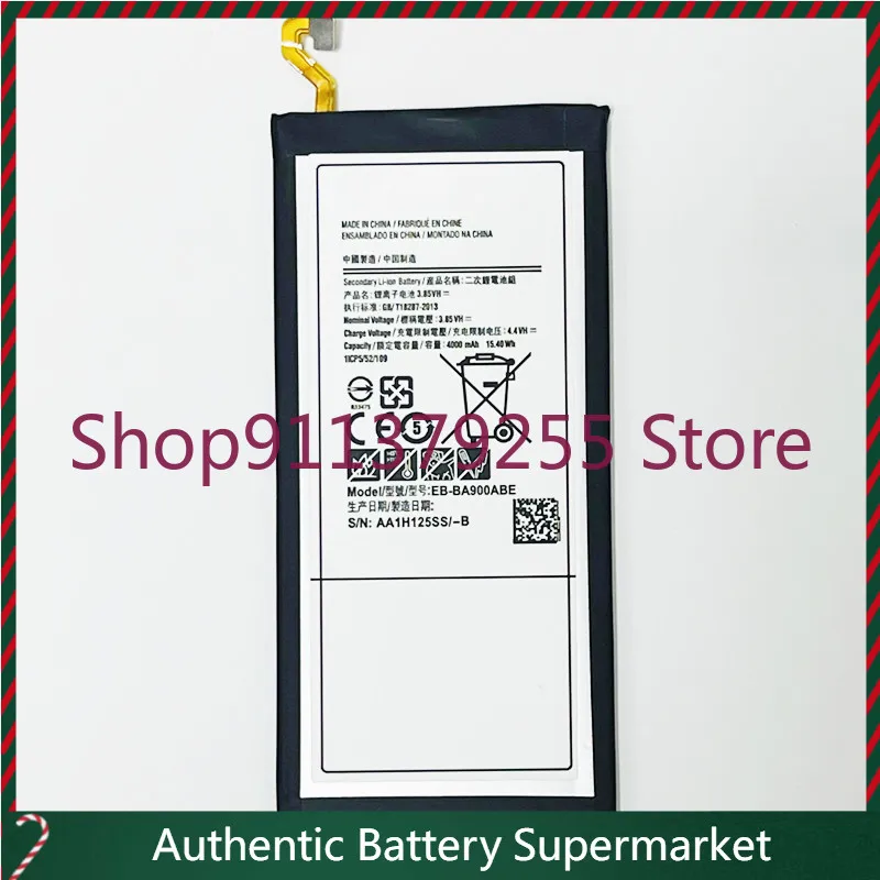

For Samsung Galaxy A9 2016, SM-A900F, SM-A9000, SM-A9000Z, 3.85V 4000mAh EB-BA900ABE Battery