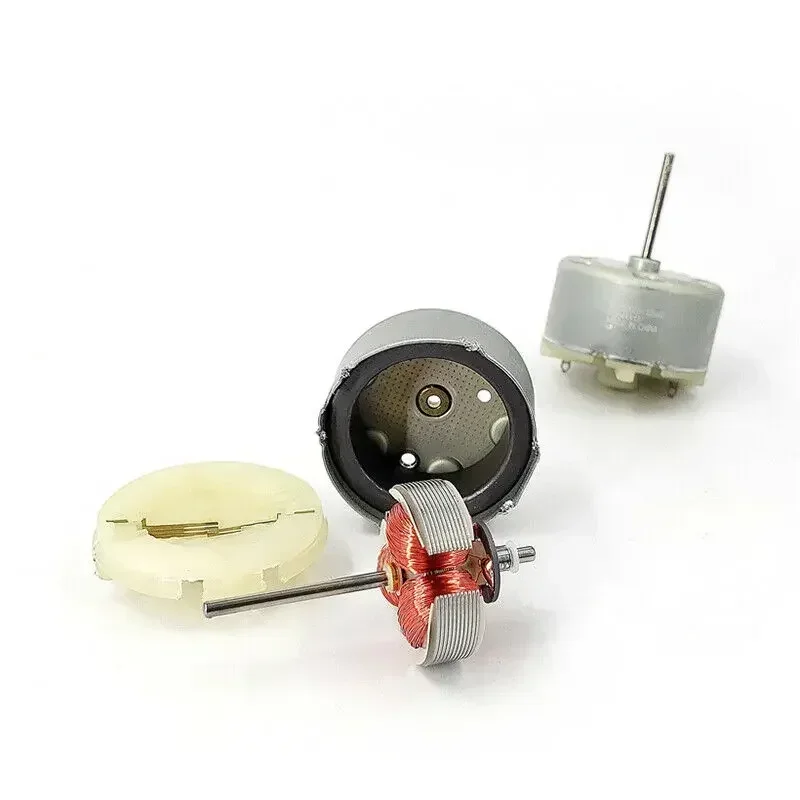 Mabuchi RF-500TB-12560 موتور 12 فولت تيار مستمر 5500 دورة في الدقيقة محور رمح طويل مايكرو 32 مللي متر قطر مستدير 500 محرك كهربائي