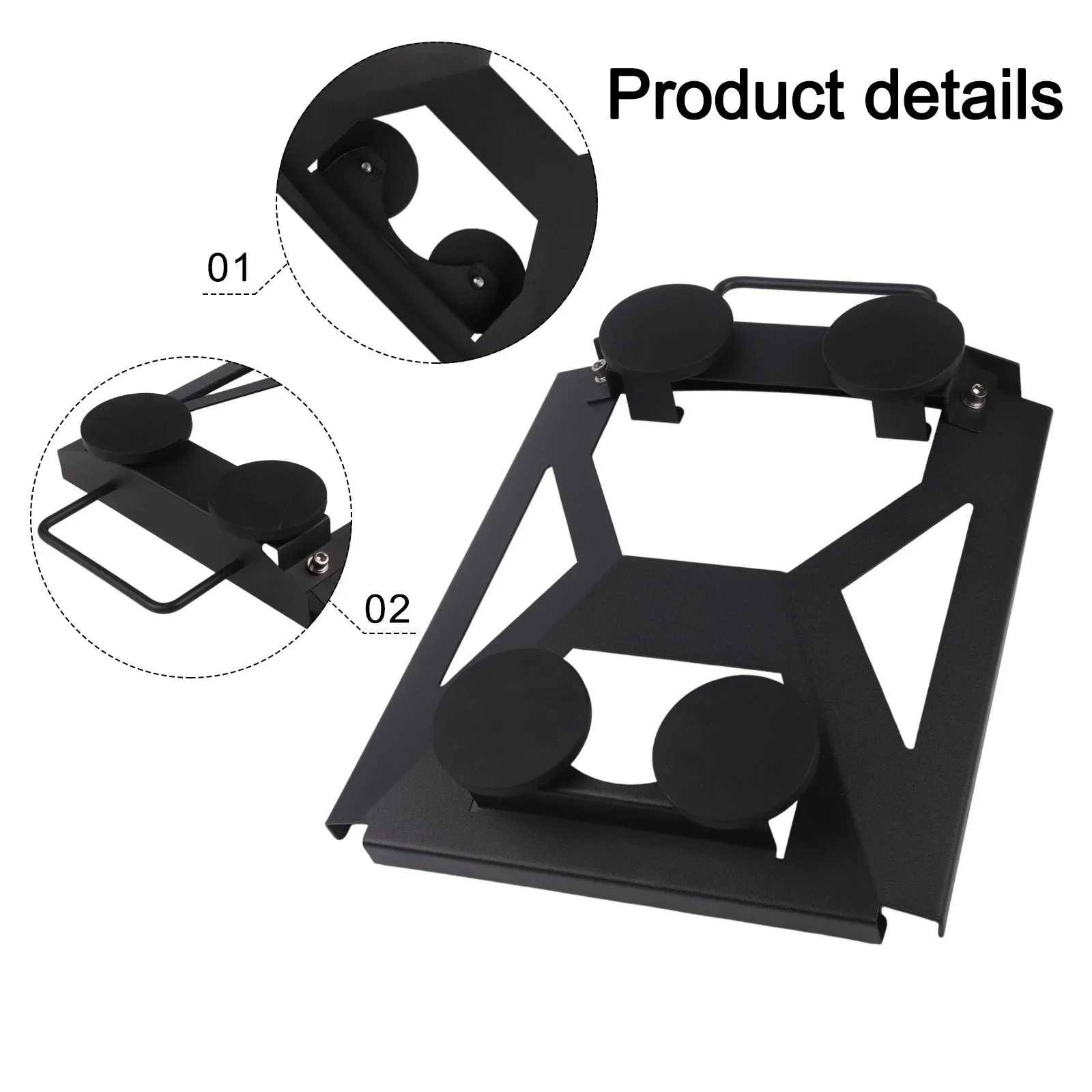 

For Cruise Ship For RV Trailer RV Roof Mount For High Speed Driving Rubber Grip Protection Suitable For Off-road Vehicles