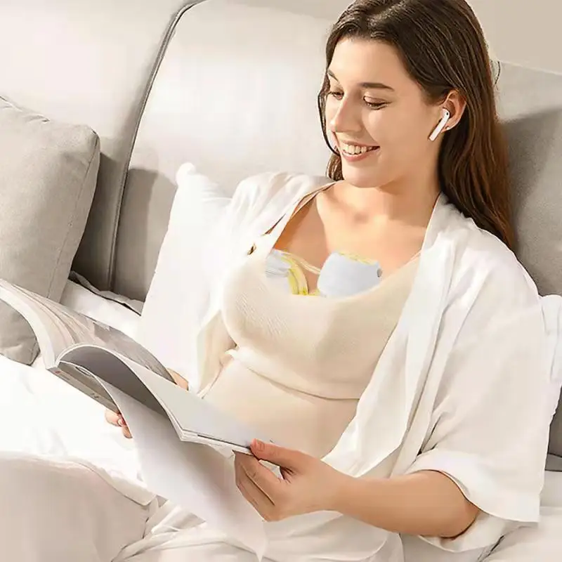 

Wearable Electric Breast Pump Bilateral Wireless Portable Breast Pumps New Technology Large Suction Breast Pump Hands Free