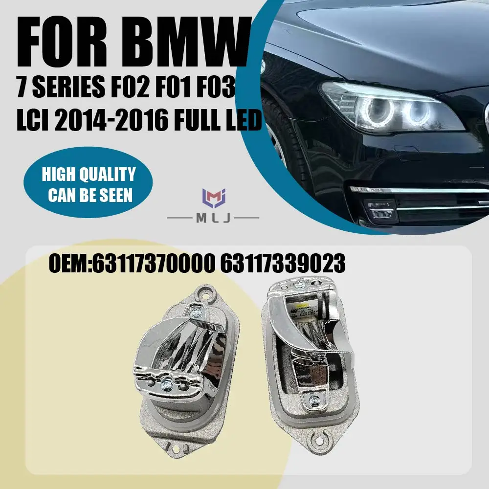 

OE 63117370000 63117339023 For BMW 7 Series F02 F01 F03 LCI 2014-2016 Full LED Headlight Light Module Direct Repair Replacement