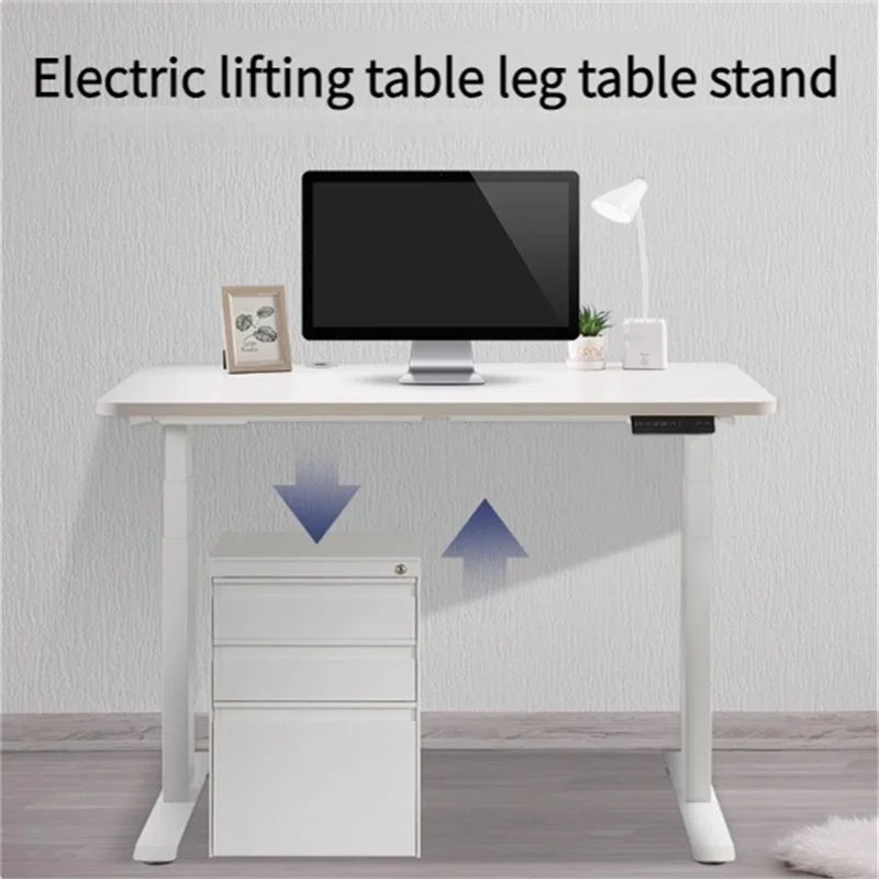 Lifting Three Section Dual Motor Electric Desk Lifting Bracket Intelligent Electric Lifting Table Desk Computer Table Desk