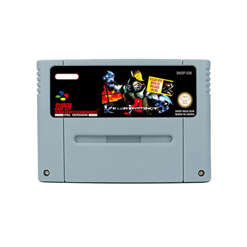 Killer Instinct Action Game for SNES 16 Bit Retro Cart Children Gift