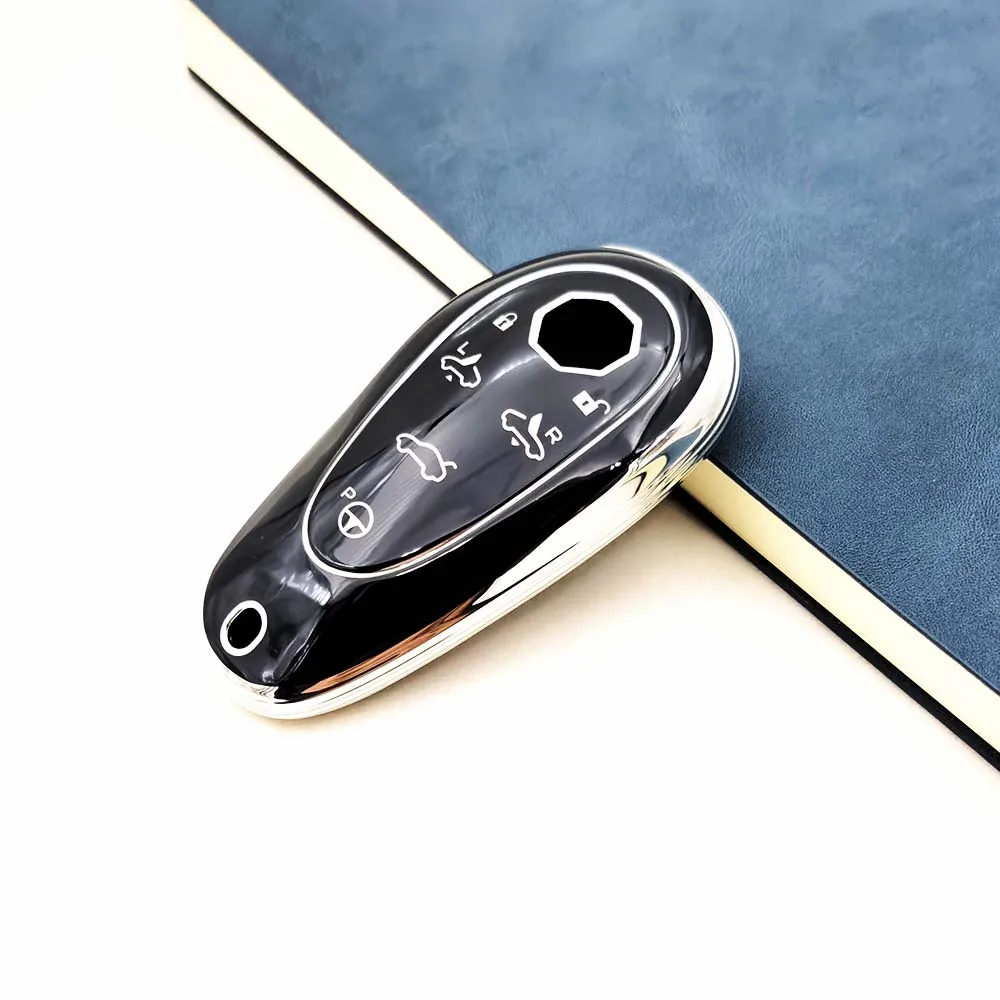 Exquisite Tpu Car Remote Key Cover Case for MG Car Key Bag Cyberster Car Key Set All Inclusive High-End Feeling Accessories Fob