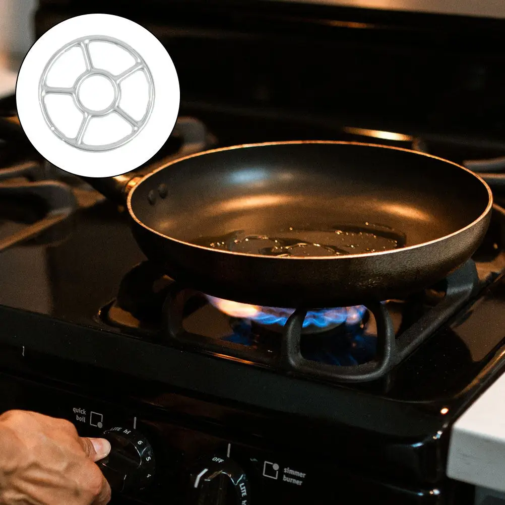 

Gas Stove Rack Sturdy Zinc Alloy Non-Slip Coffee Pot Holder Multi-Function Kitchen Stove Support Accessories Coffee Pot Holder