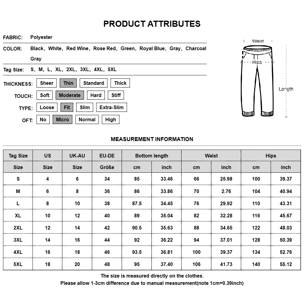 Women\'s Leggings Yoga Pants Outdoor Fitness Sweatpants Casual Jogging Training High Elastic Waist Calf-Length Pants With Pockets