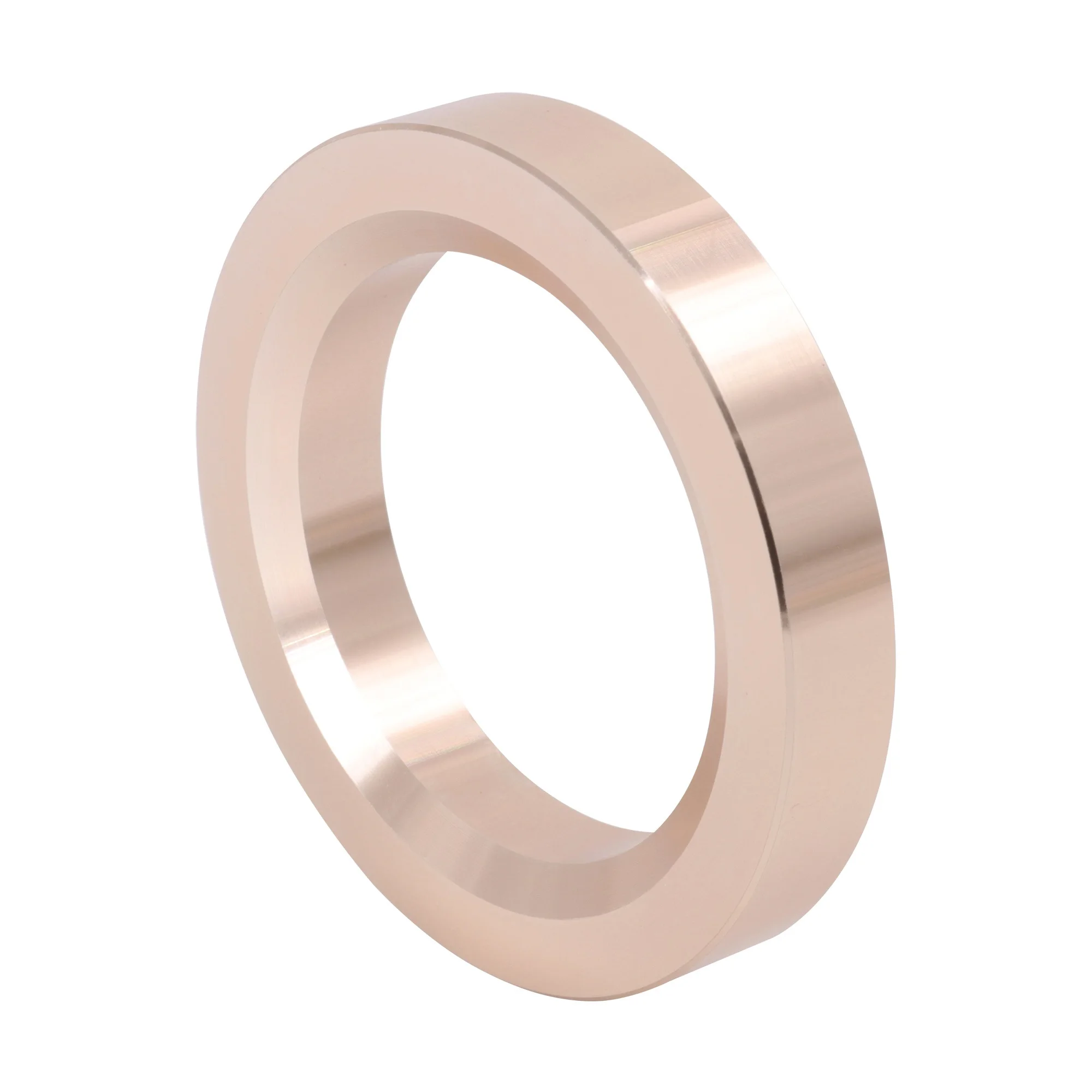 

6PCS/LO 63mm Solid Aluminum Decorating Base Ring Circle Washer For Vintage Hifi Audio KT88 6550 5881 KT90 Tube Amplifier