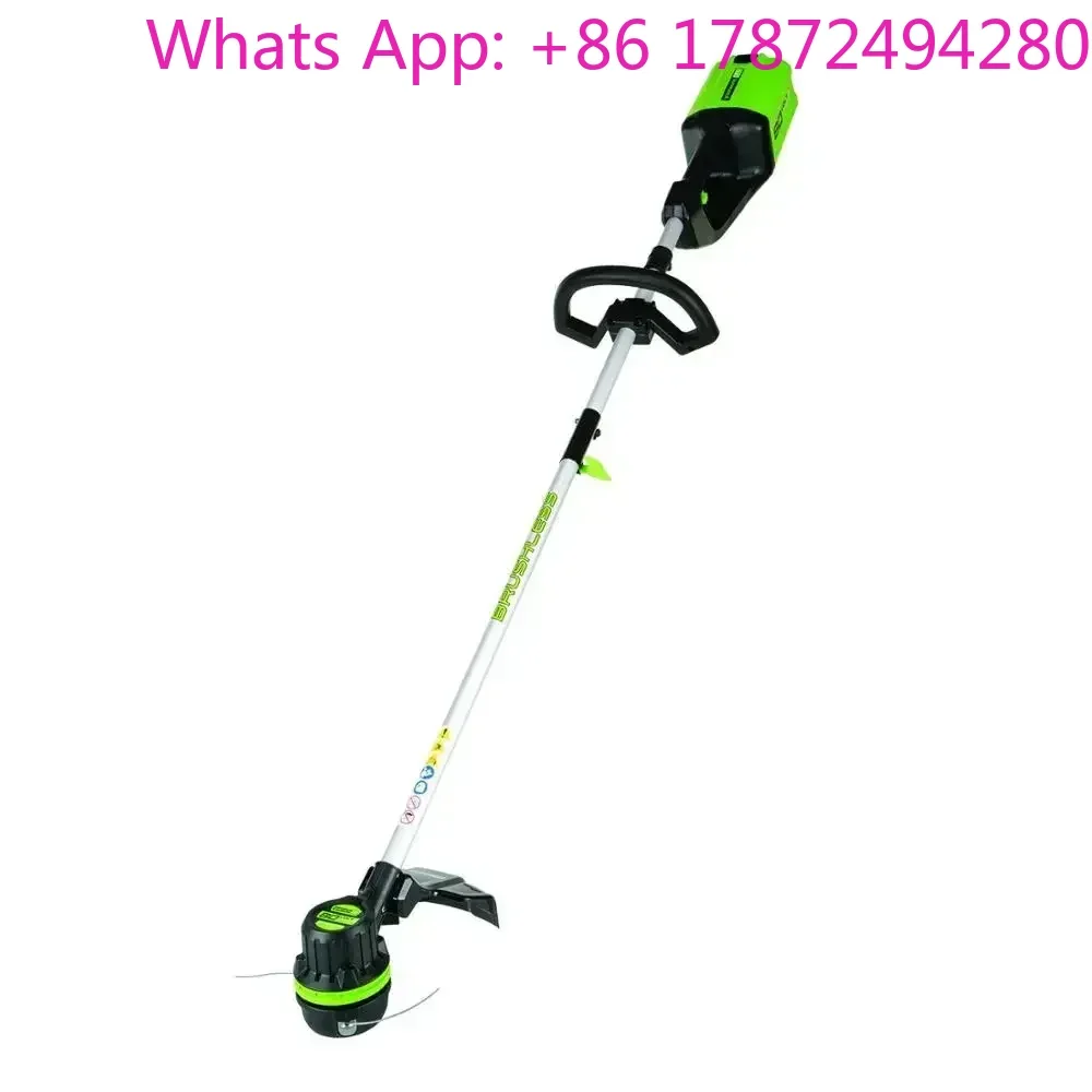 80V 16-Inch Cordless Brushless Top Mount String Trimmer Grass Trimmer Battery and Charger Ont Includ