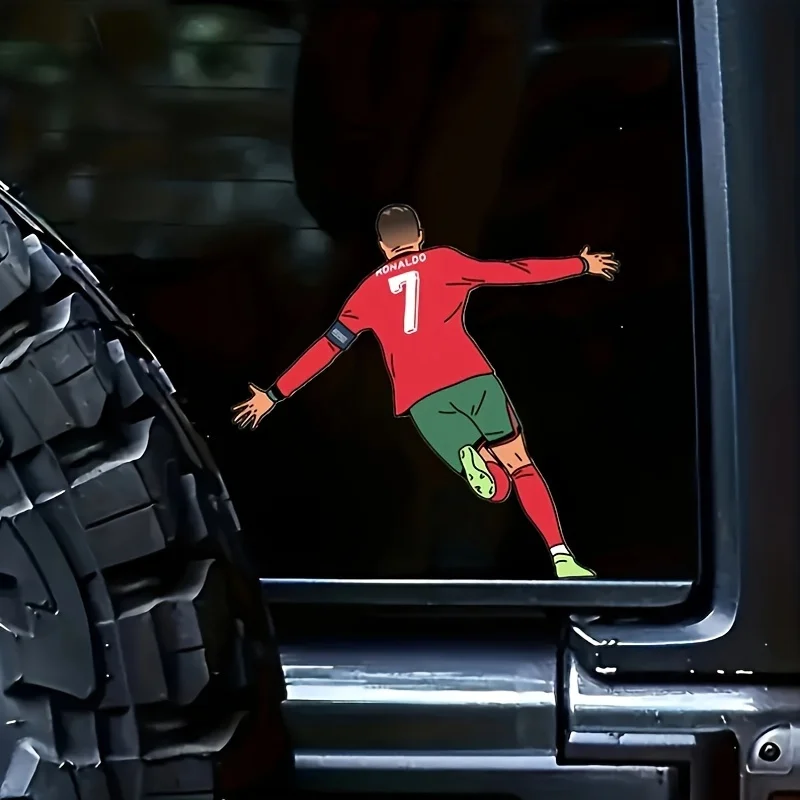 ملصق فينيل لاعب كرة القدم نجم كرة القدم؛ كريستيانو رونالدو