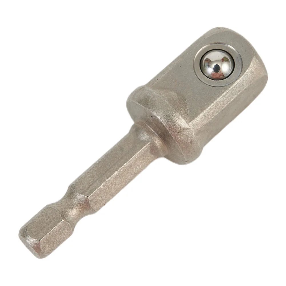 Adapter Socket Socket Bit Tools Socket 3pcs Chrome Vanadium Steel Drill Bits Hex Shank for Power Tools Sandblasting