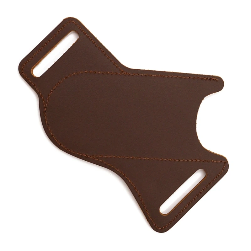 Funda cuero para cinturón Exterior duro, tamaño práctico, cuchillo bolsillo plegable tradicional, funda multiherramientas