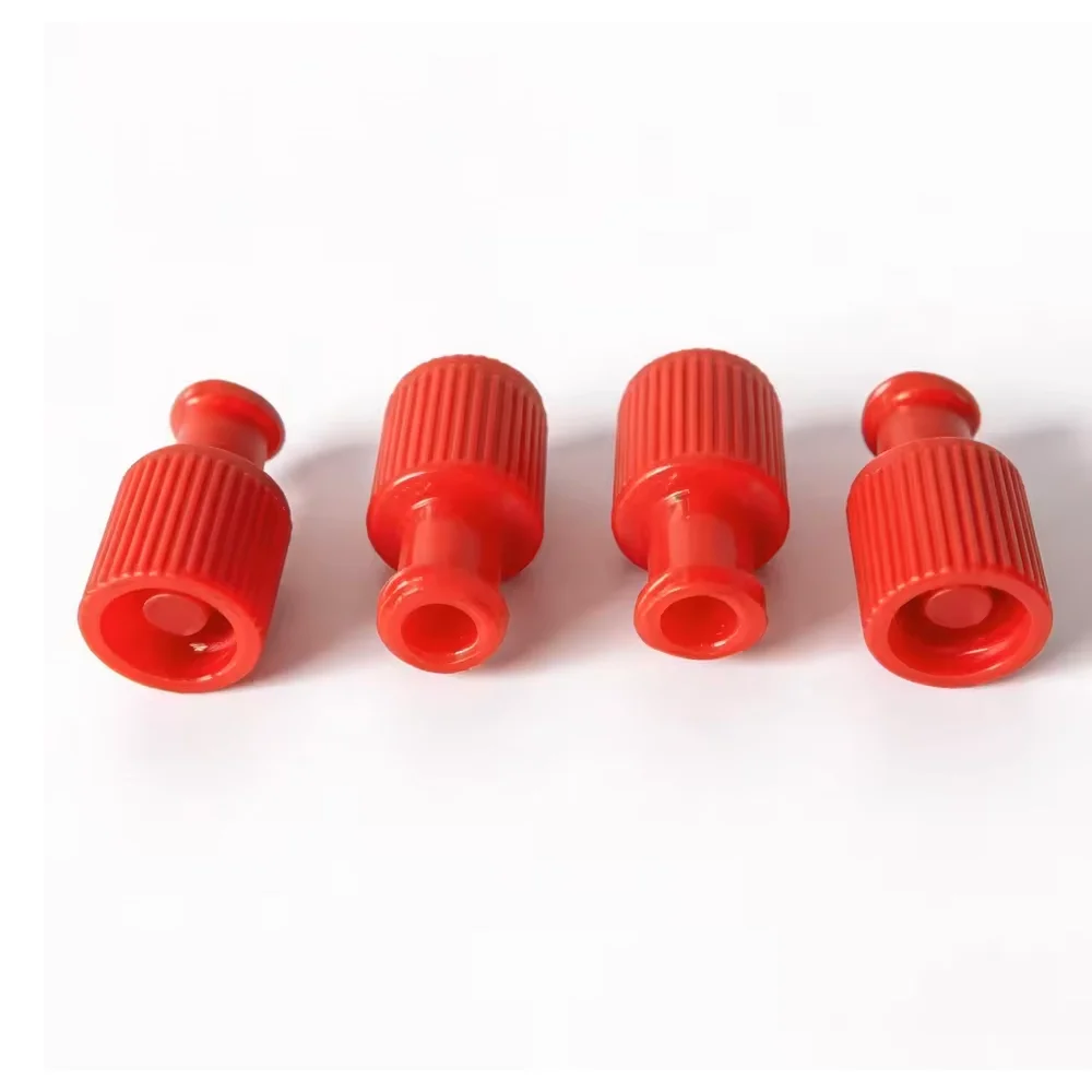 100-200PCS Male Female Luer Lock End Cap, Syringe Barrel Luer Connector Plug, Dispensing Glue Barrel Stopper,Medical Sterile Lue 4