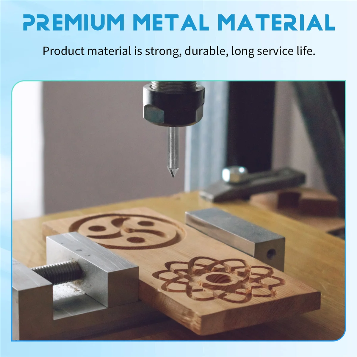 ACKOR PCD Алмазные гравировальные насадки Гравер Инструменты для резьбы с ЧПУ Карбидная фреза по камню на граните, мрамор D6XL40X70degreeX0.4