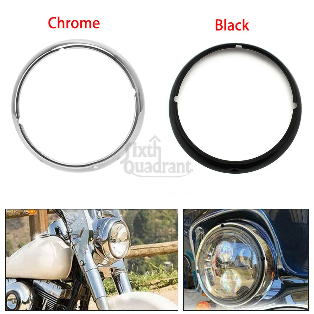 7" Headlight Trim R…