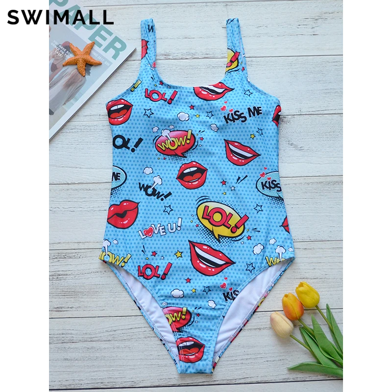 2024 Print One Piece Swimsuit Women Swimwear Push Up Monokini Backless Bathing Suit Swimming Suit Beach Wear Bather Female