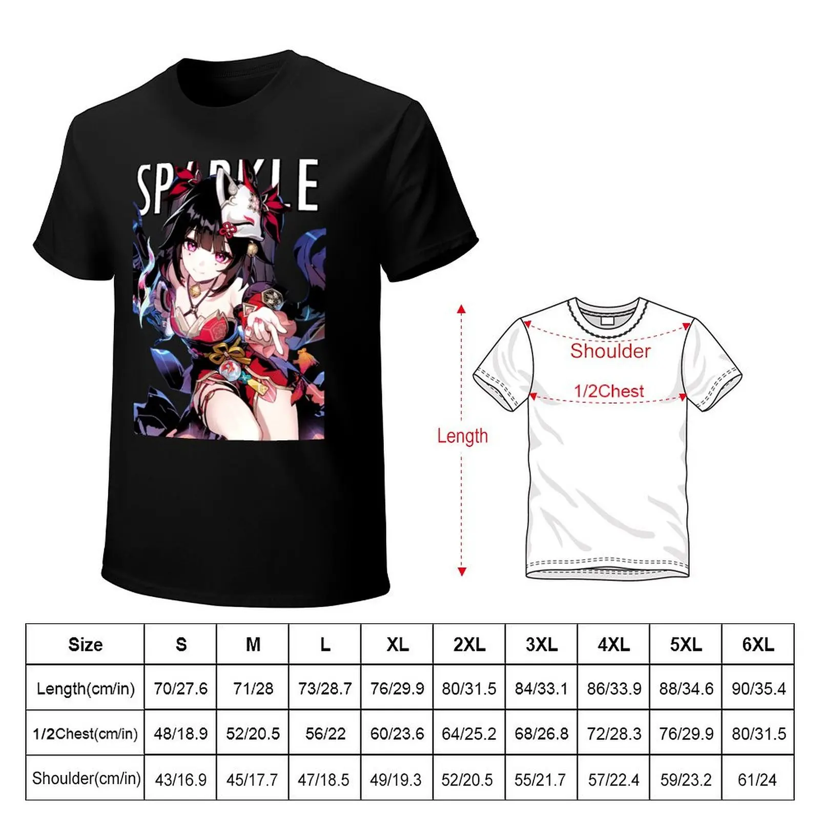 Sparkle honkai Star rail Shirt hanabi honkai star rail stickers Sparkle star rail case Hanabi T-Shirt