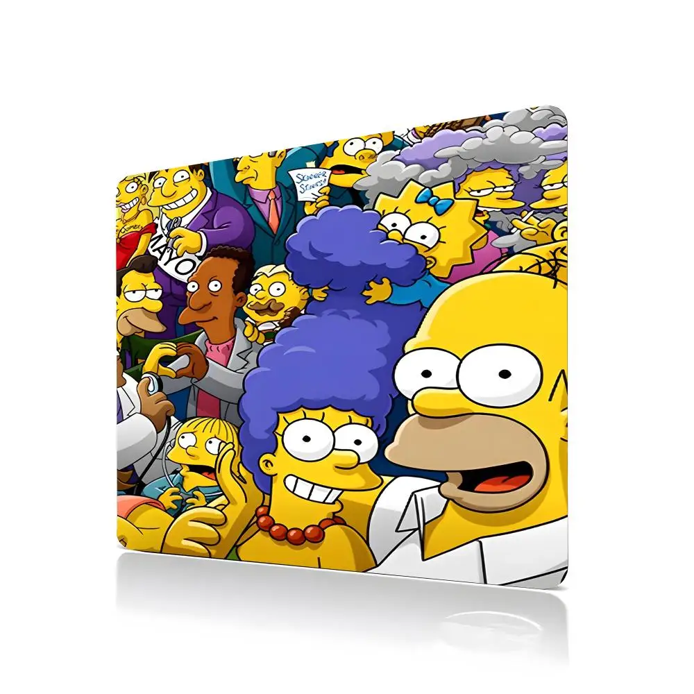 

Disney The Simpson Mouse Pad game e-sports universal desktop laptop simple office rubber small non-slip pad 450x400