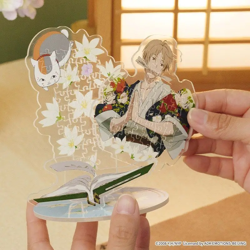 L'anime Le livre des amis de Natsume ‌   Takashi Natsume ‌   Modèle de support en acrylique DIY, décoration de bureau, pièces à assembler, ornement de bureau, cadeau de Noël