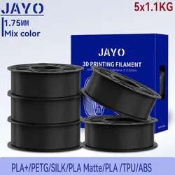 JAYO 3d PLA PLUS/PETG/SILK/PLA META/PLA 1.75mm 3D Printer Filament 100% No Bubble 3D Printing Materials for 3D Printer& Pen
