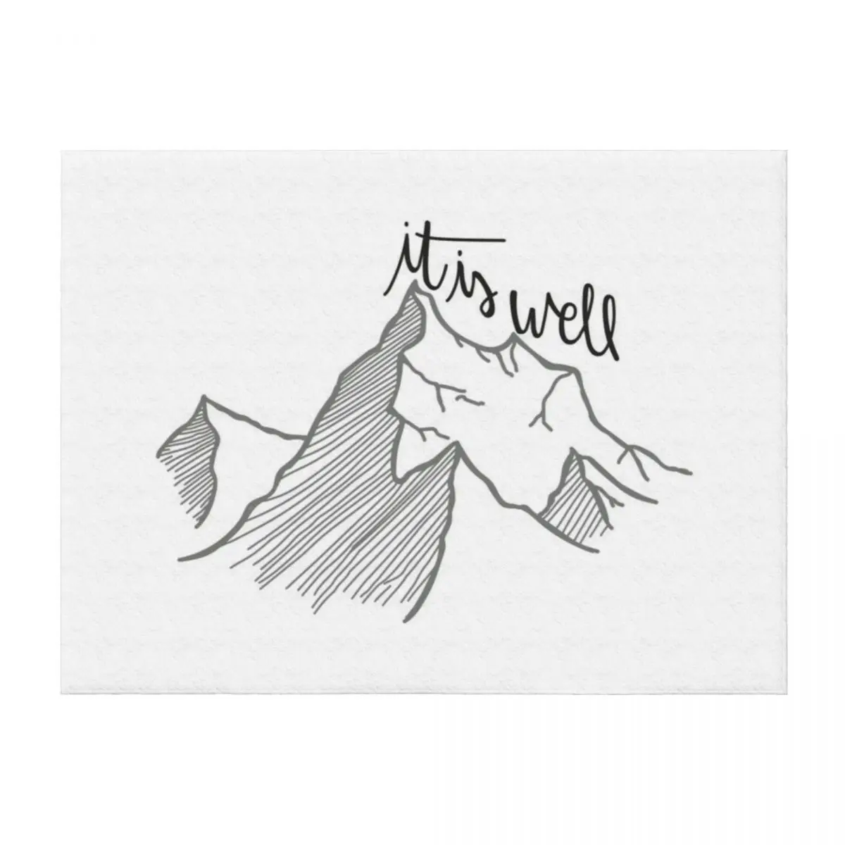 

It Is Well Throw Blanket Weighted Luxury St Luxury Throw Hairys Blankets