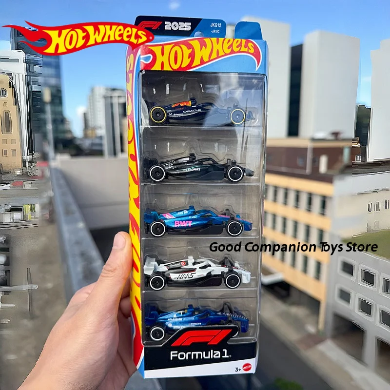 在庫あり 2025 ホットウィール フォーミュラ1 1/64 5パック マネーグラム ハースF1チーム アトラシアン ウィリアムズ コレクタブルカー おもちゃ ダイキャストビークル