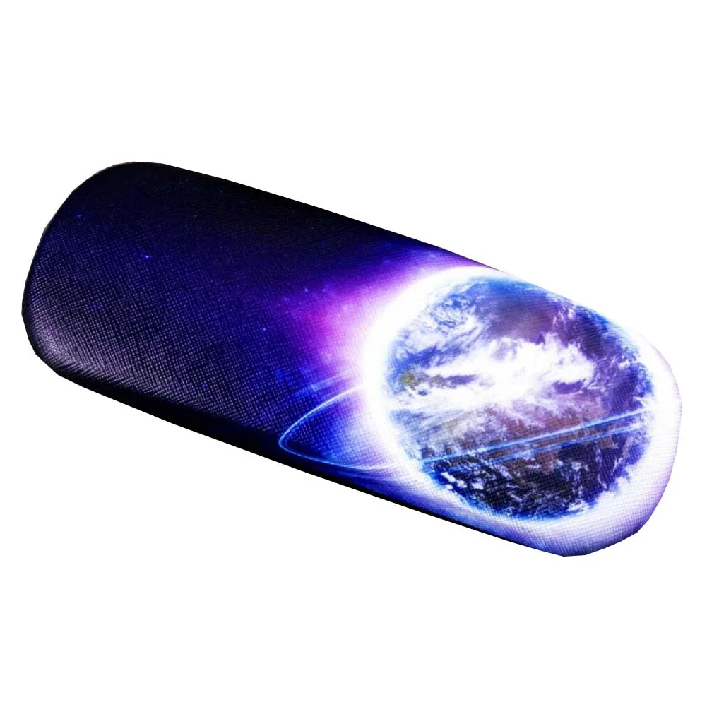 Glasses Case Hard Leather Protective Eye Reading Glasses For Men Starry Sky Style Eyewear Accessories Portable Sunglasses Box