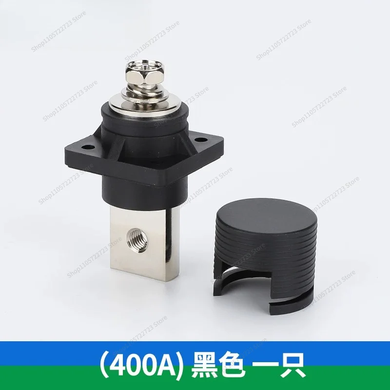For Square All-copper 400A High-current Terminal, Through-wall Internal Thread Energy Storage Connector Accessories