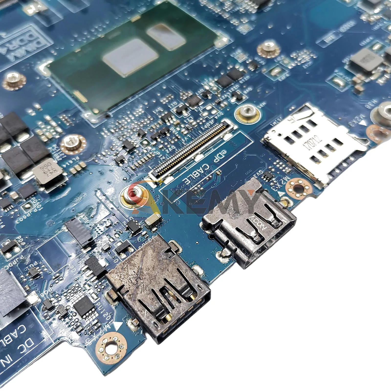 For Dell Latitude 5480 E5480 LA-E081P Motherboard, Compatible with I3 I5 I7 CPU 0HXXM1 04X333 0W86DC 100% Fully Tested